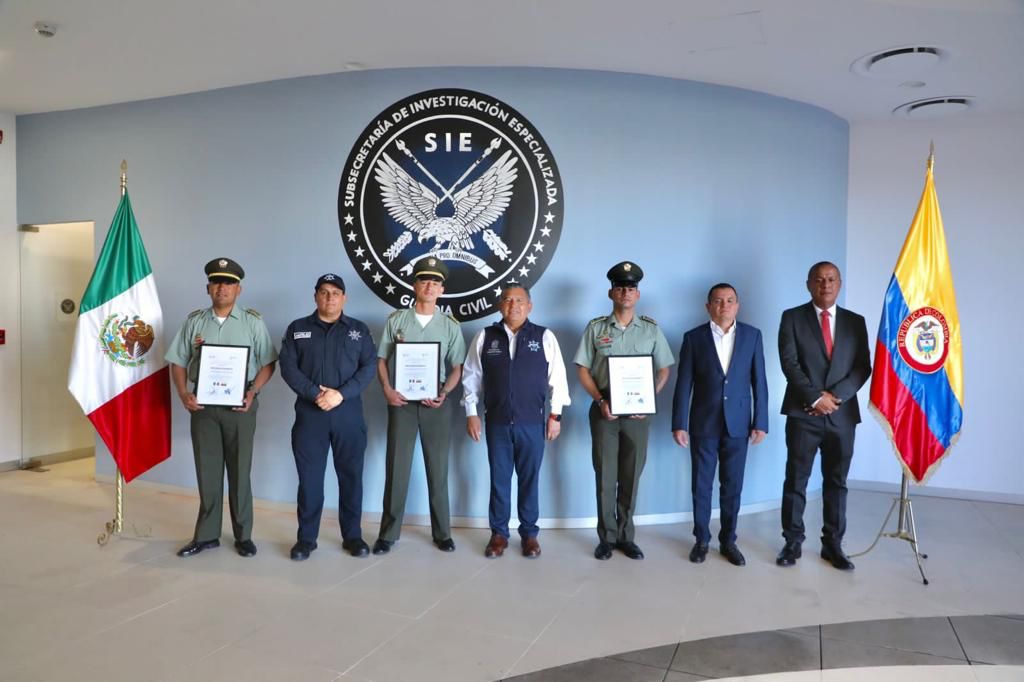 Con Policía Nacional de Colombia, se adiestra SIE en Operaciones Antisecuestro y Extorsión: SSP