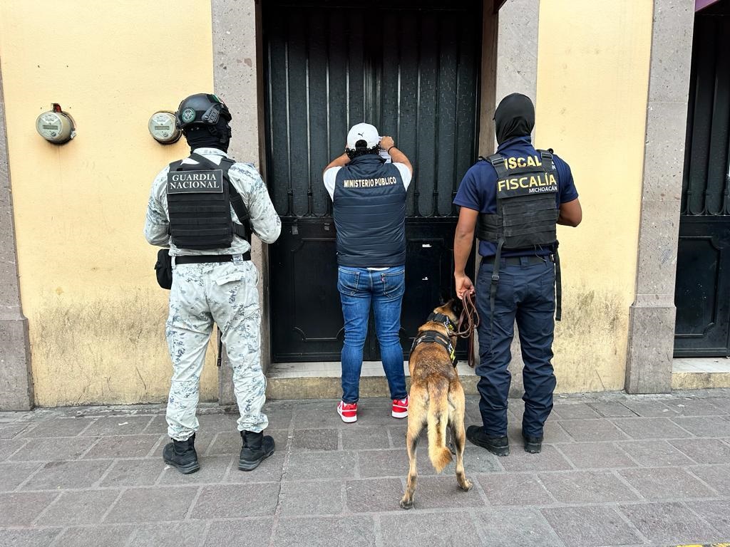 En cateo, asegura FGE establecimiento relacionado a conductas ilícitas y detiene a una persona