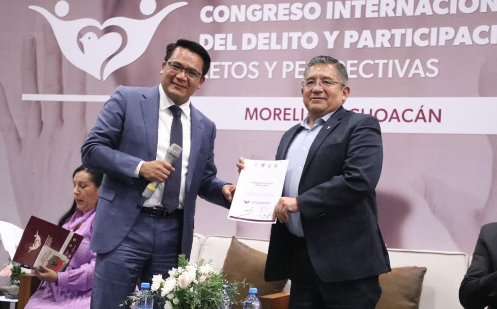 Fomento a la prevención del delito, un eje primordial para garantizar la paz en Michoacán: Secretario de SP