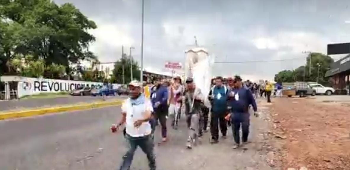 En su 70 peregrinación… Peregrinos a pie de la Región Morelia llegaron a esta ciudad