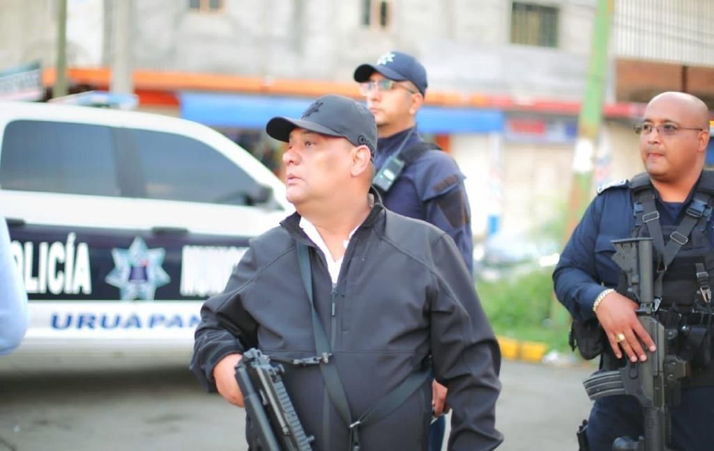 Continúa operativo interinstitucional para la prevención del delito, en Uruapan: GC.