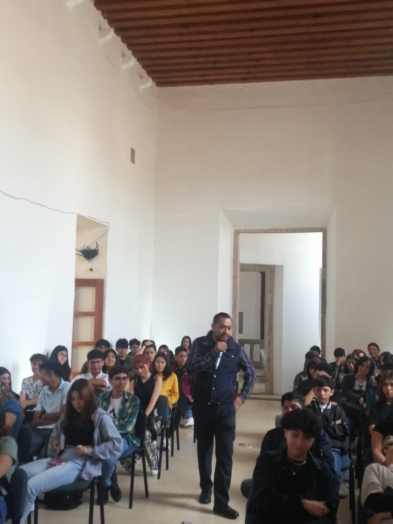 SSP lleva plática de prevención del acoso escolar y delitos cibernéticos, en Morelia.