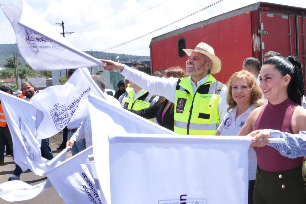 Con 251 mdp se rehabilita tramo carretero Tocumbo-Cotija: Bedolla.