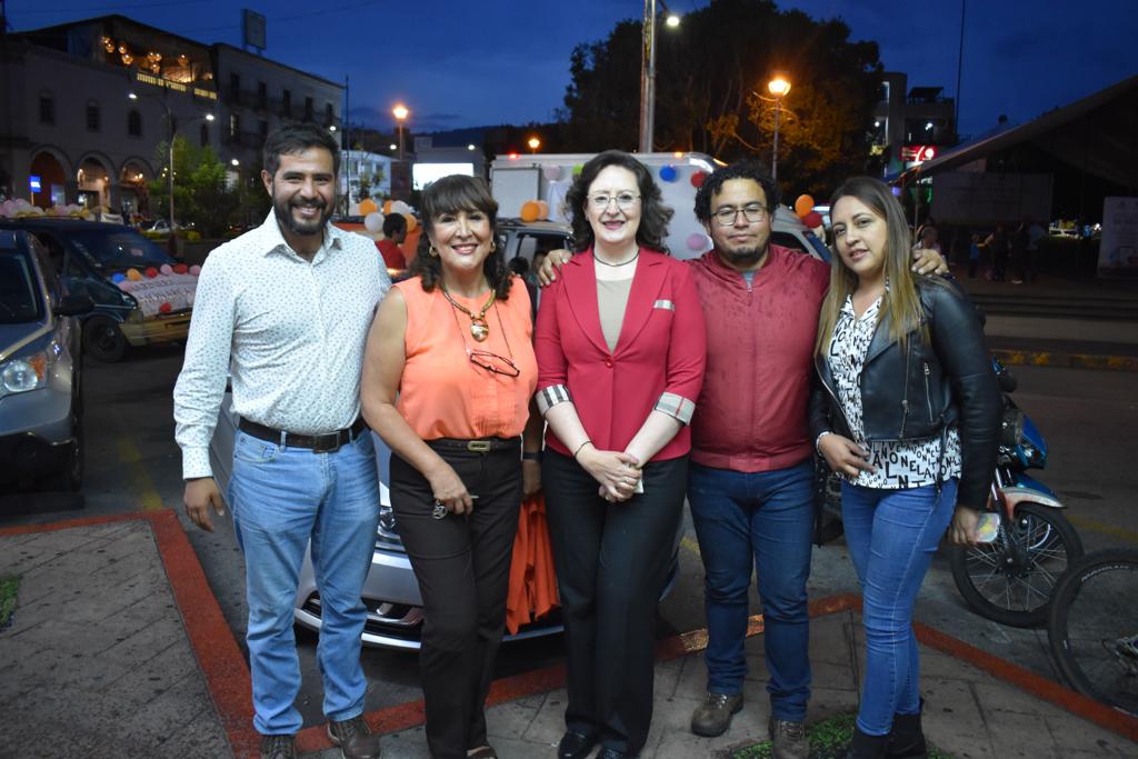 Con una caravana, se anunció la realización de la Fiesta del Pan 2023 en Ciudad Hidalgo.