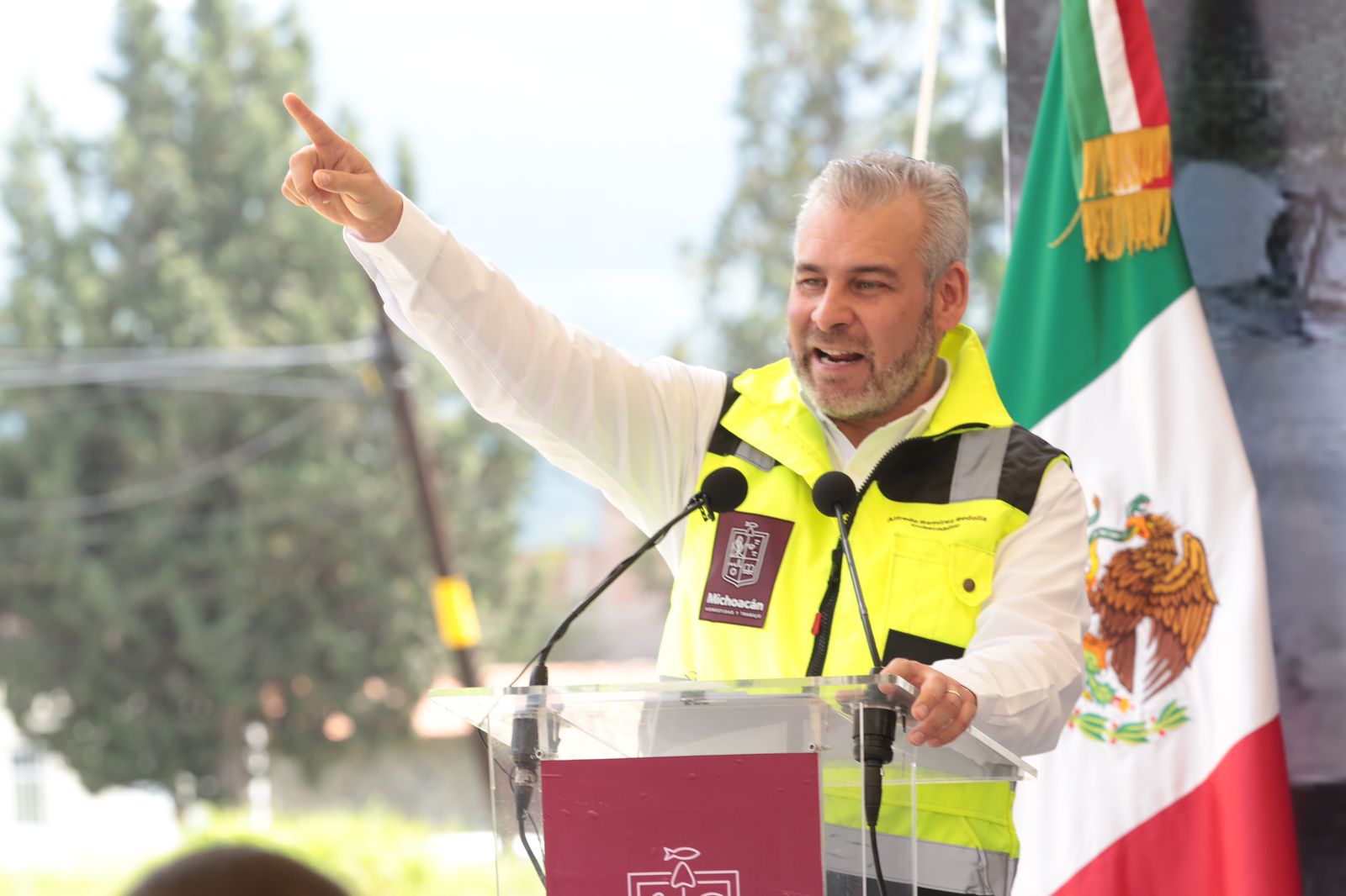 Michoacán, líder en obras públicas multianuales: Bedolla