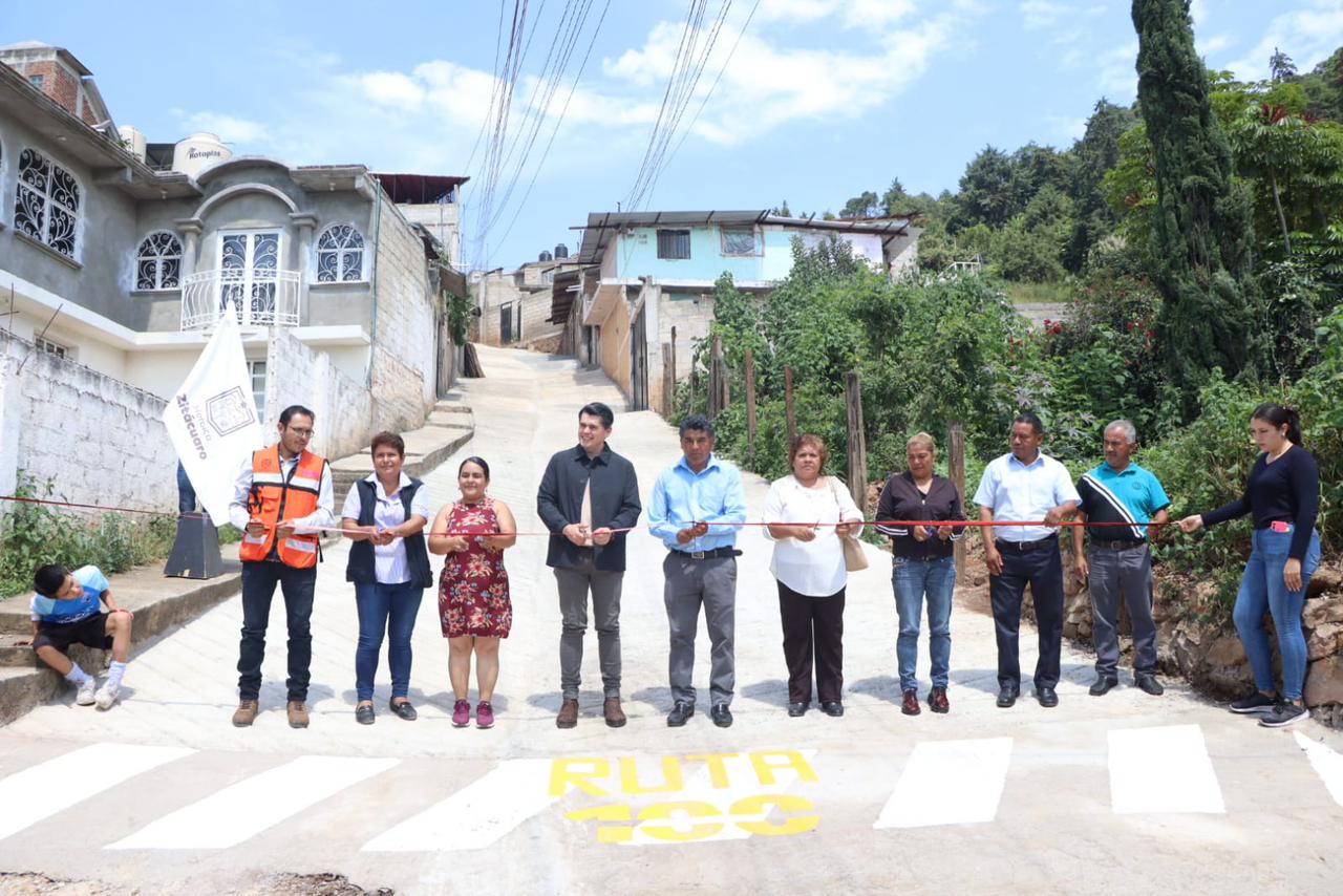 Más de 60 caminos hechos con #Ruta100 en Zitácuaro 