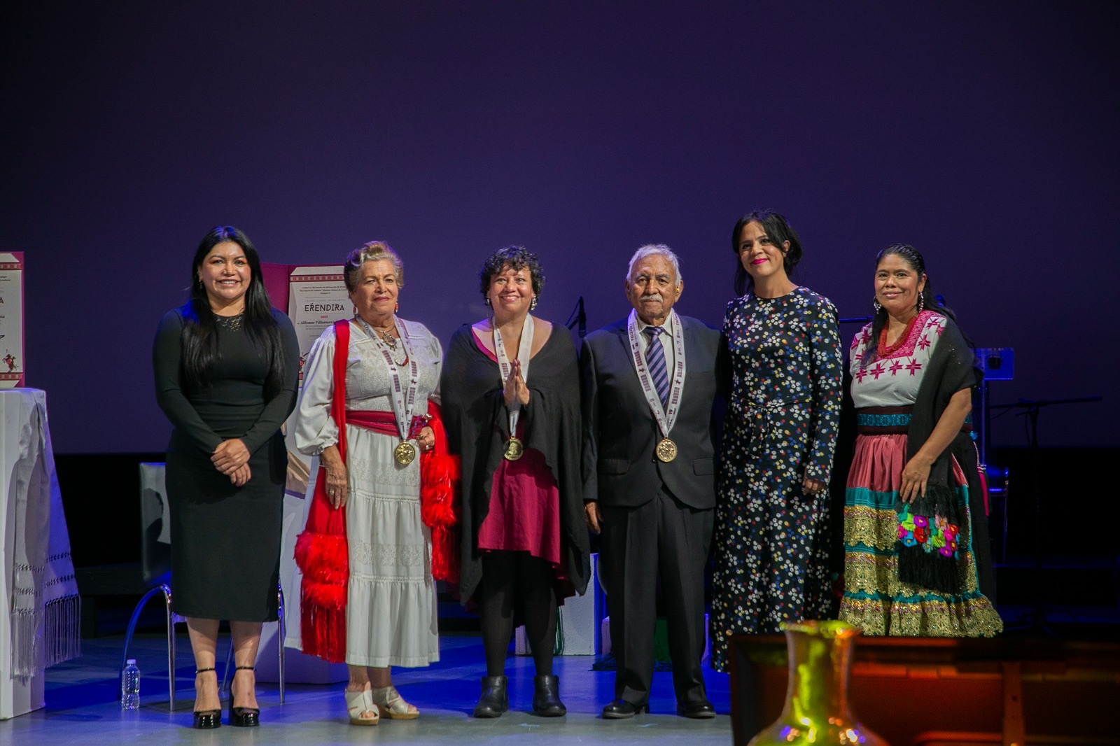Entrega Gobierno de Michoacán Premio Estatal de las Artes Eréndira 2023.