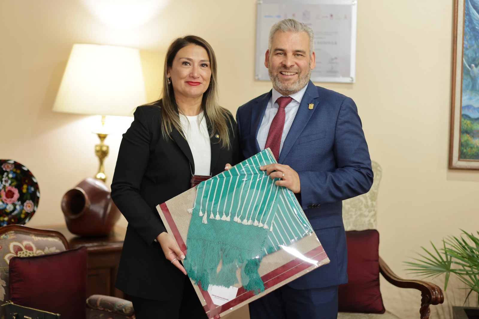 Michoacán y Chile intercambian experiencias para reforzar la seguridad