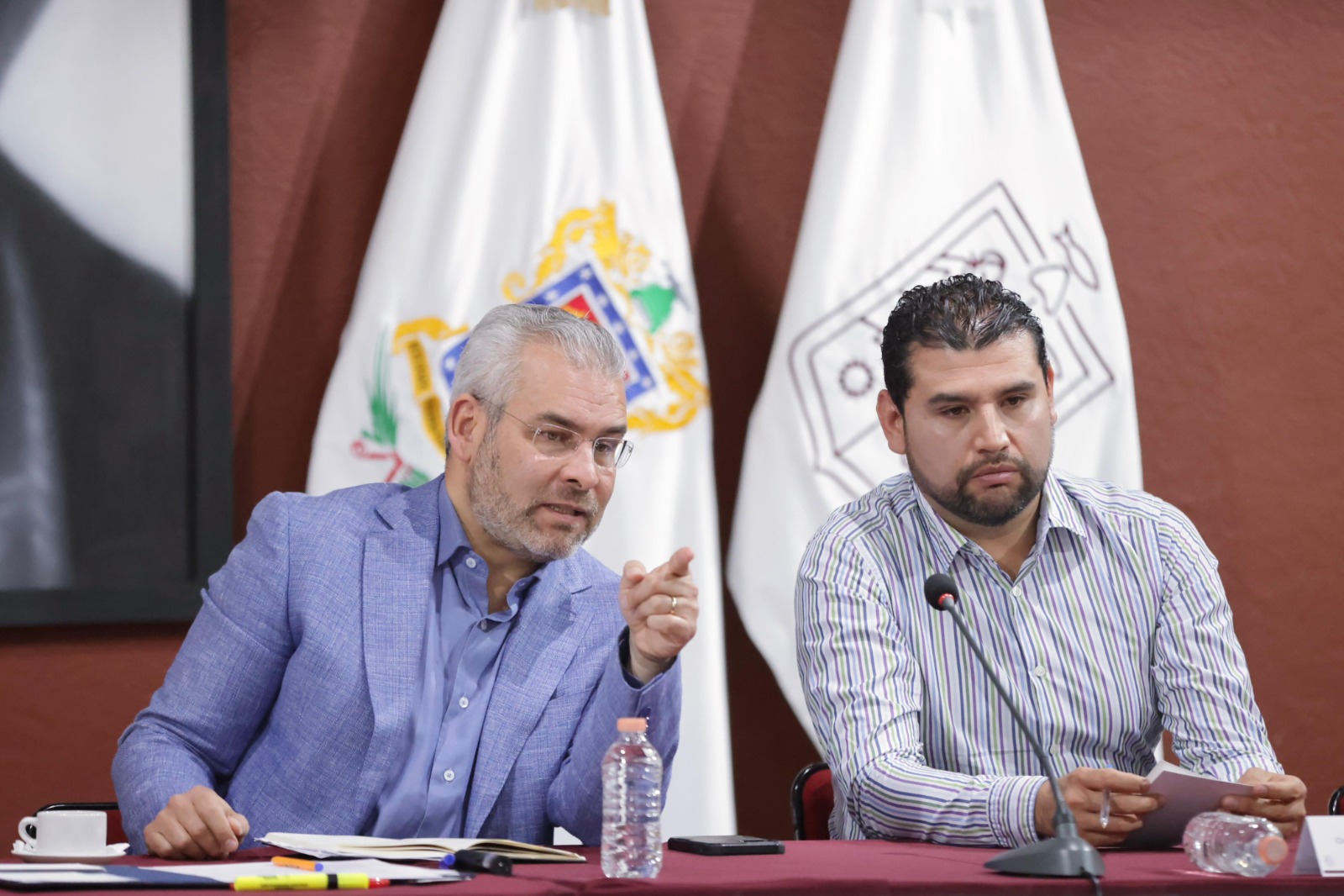 Bedolla buscará potenciar Faeispum con Conagua para obra hidráulica y del campo.