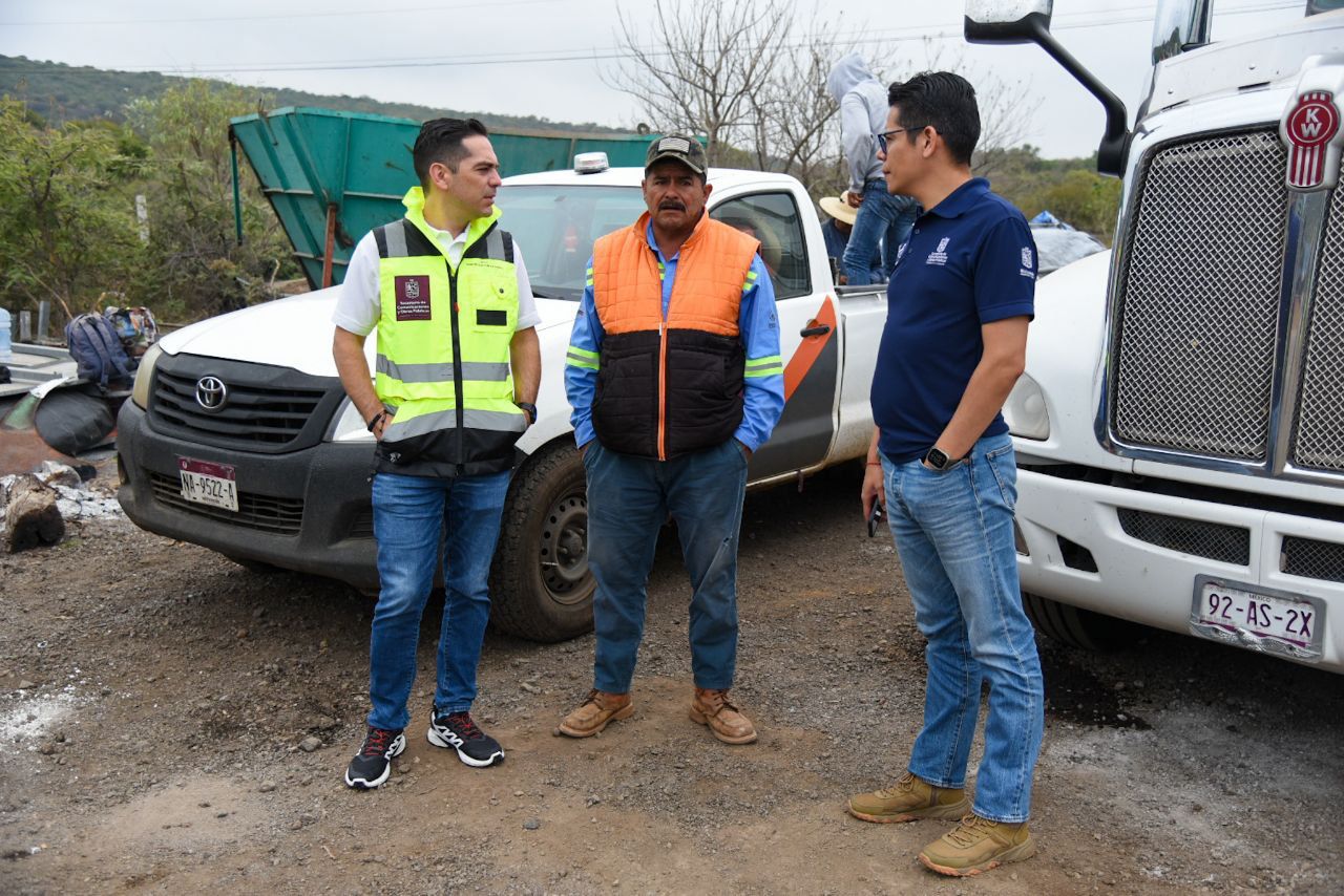 Reporta SCOP avance del 13% en carretera Cuitzeo-Zináparo.