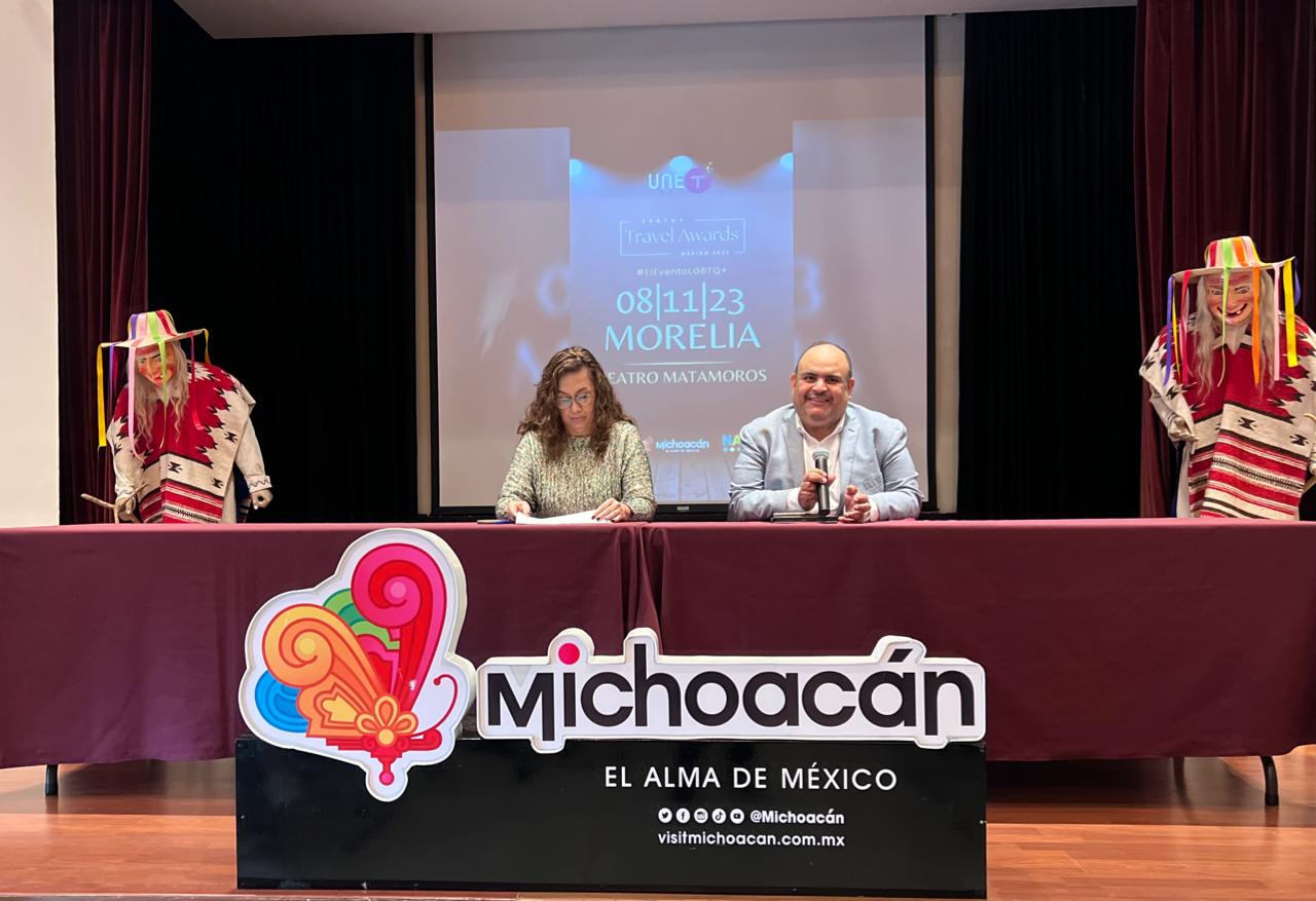 Michoacán compite en 11 categorías en los LGBTQ+ Travel Awards.