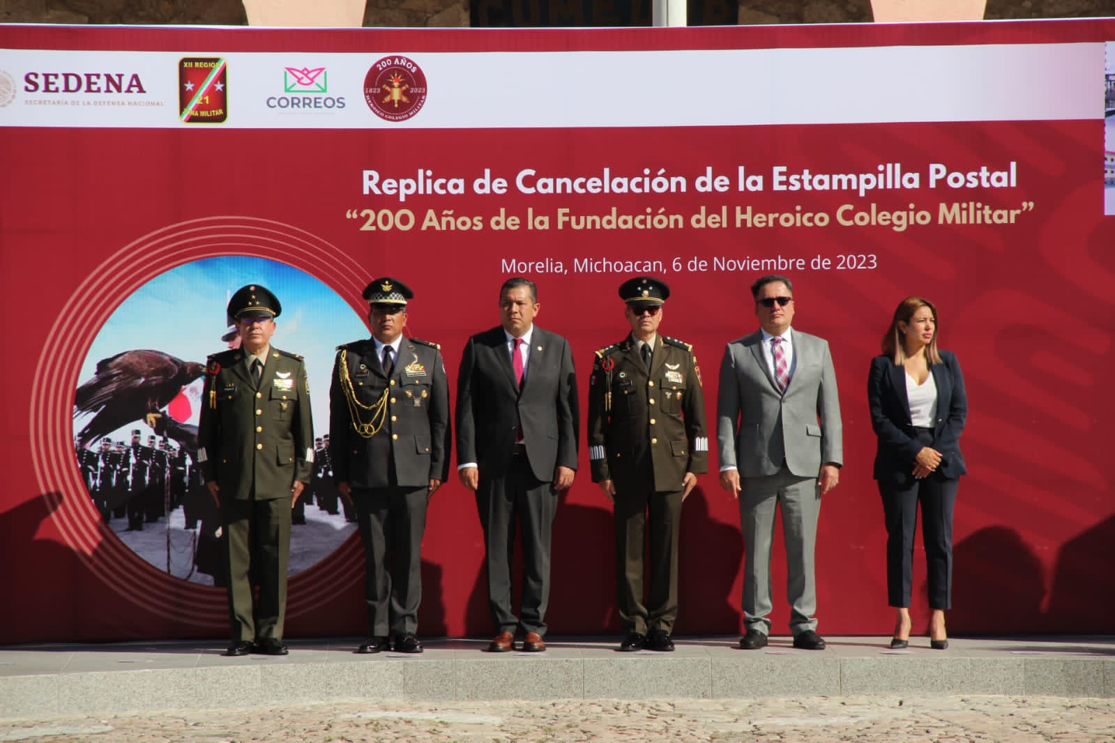 Se realizó la ceremonia de Réplica de Cancelación de la Estampilla Postal conmemorativa a los «200 Años de la Fundación del Heroico Colegio Militar”