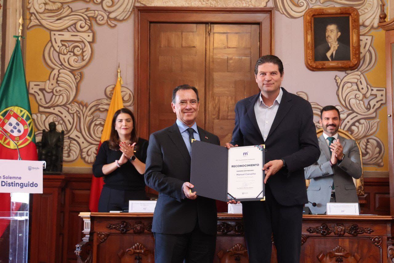 Felicita Embajador de Portugal al Gobierno de Morelia por impulsar cultura