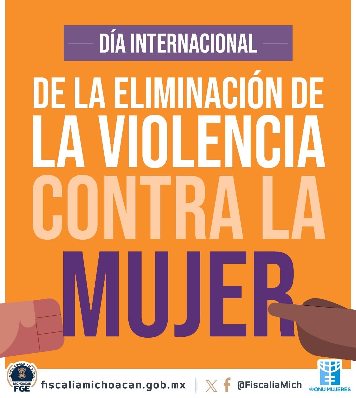Participa FGE en la Campaña Internacional “¡ÚNETE! Invierte para prevenir la violencia contra las mujeres y niñas” de la ONU Mujeres y se suma a los 16 días de activismo