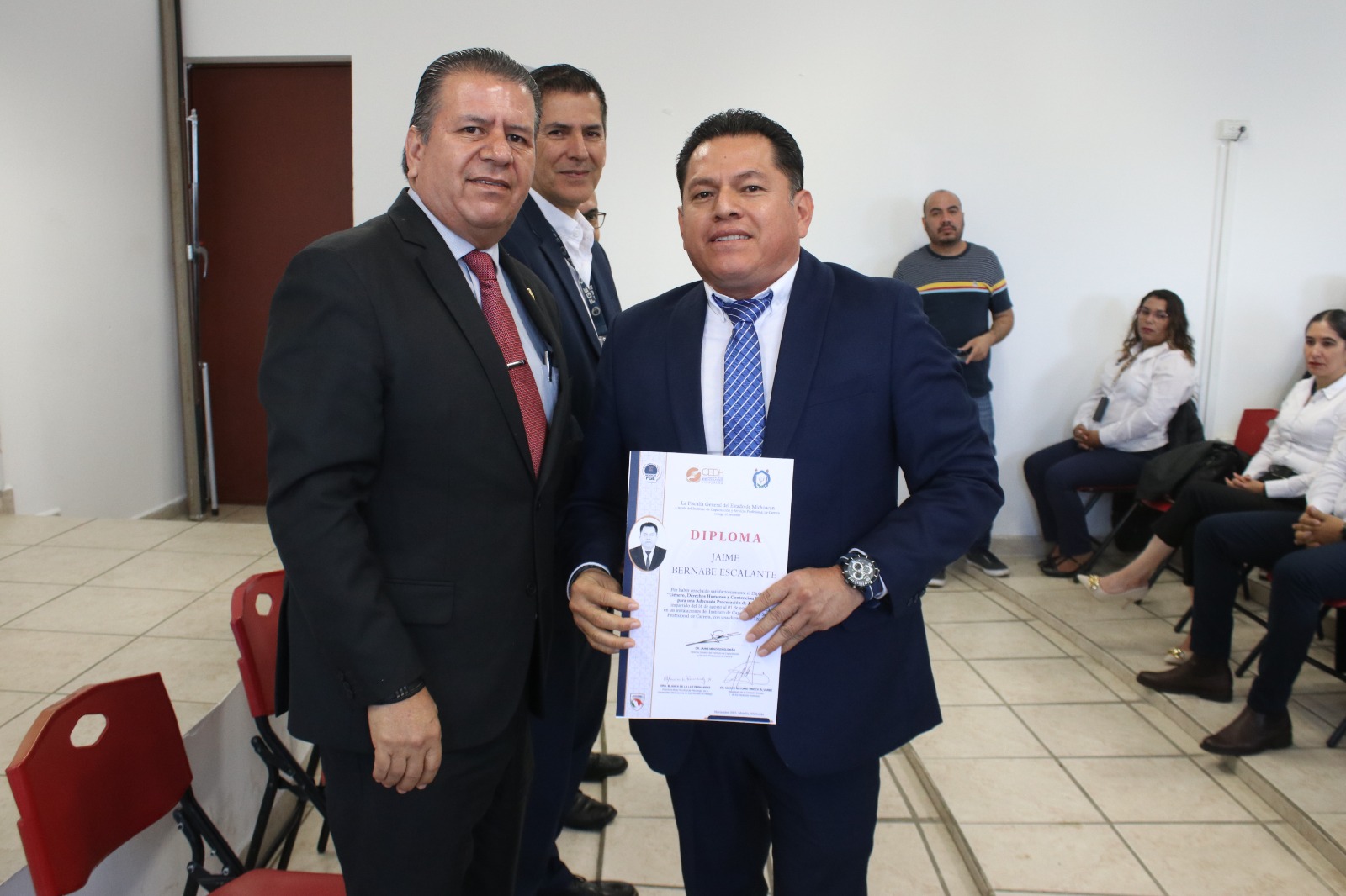 Concluye FGE diplomado en materia de Género, Derechos Humanos y Contención Emocional para una adecuada Procuración de Justicia