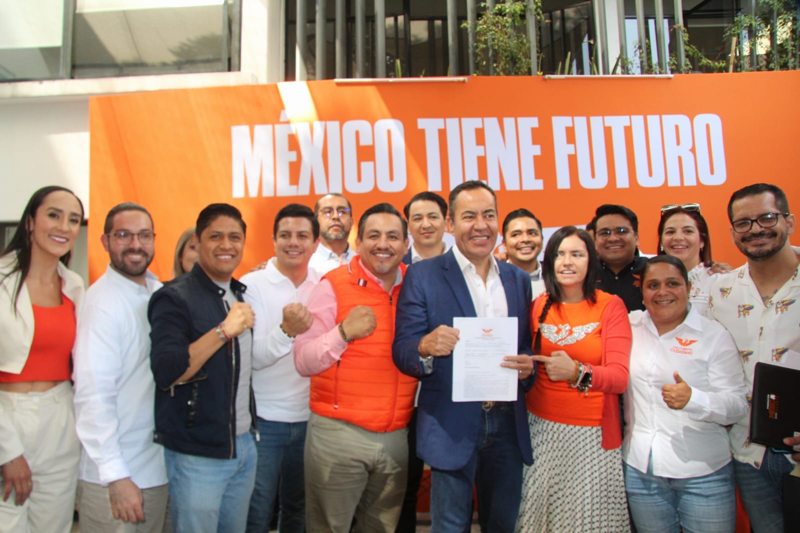 Movimiento Ciudadano Michoacán registró a precandidatos a diputados federales
