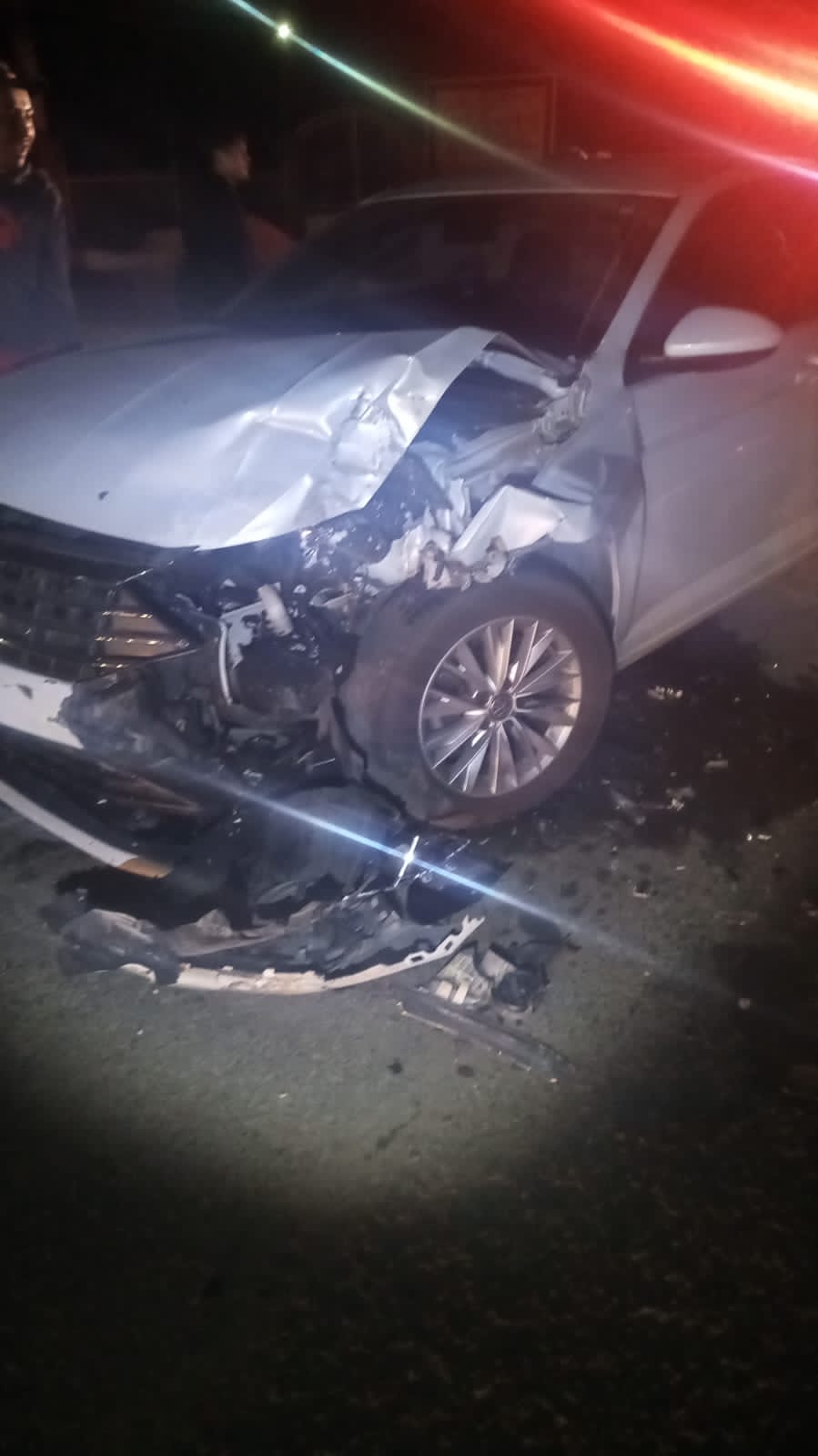 Una persona resultó lesionada en accidente automovilístico en San Felipe Los Alzatí