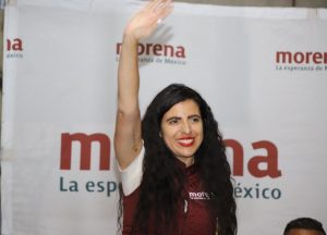 En Morena el pueblo manda: Giulianna Bugarini.