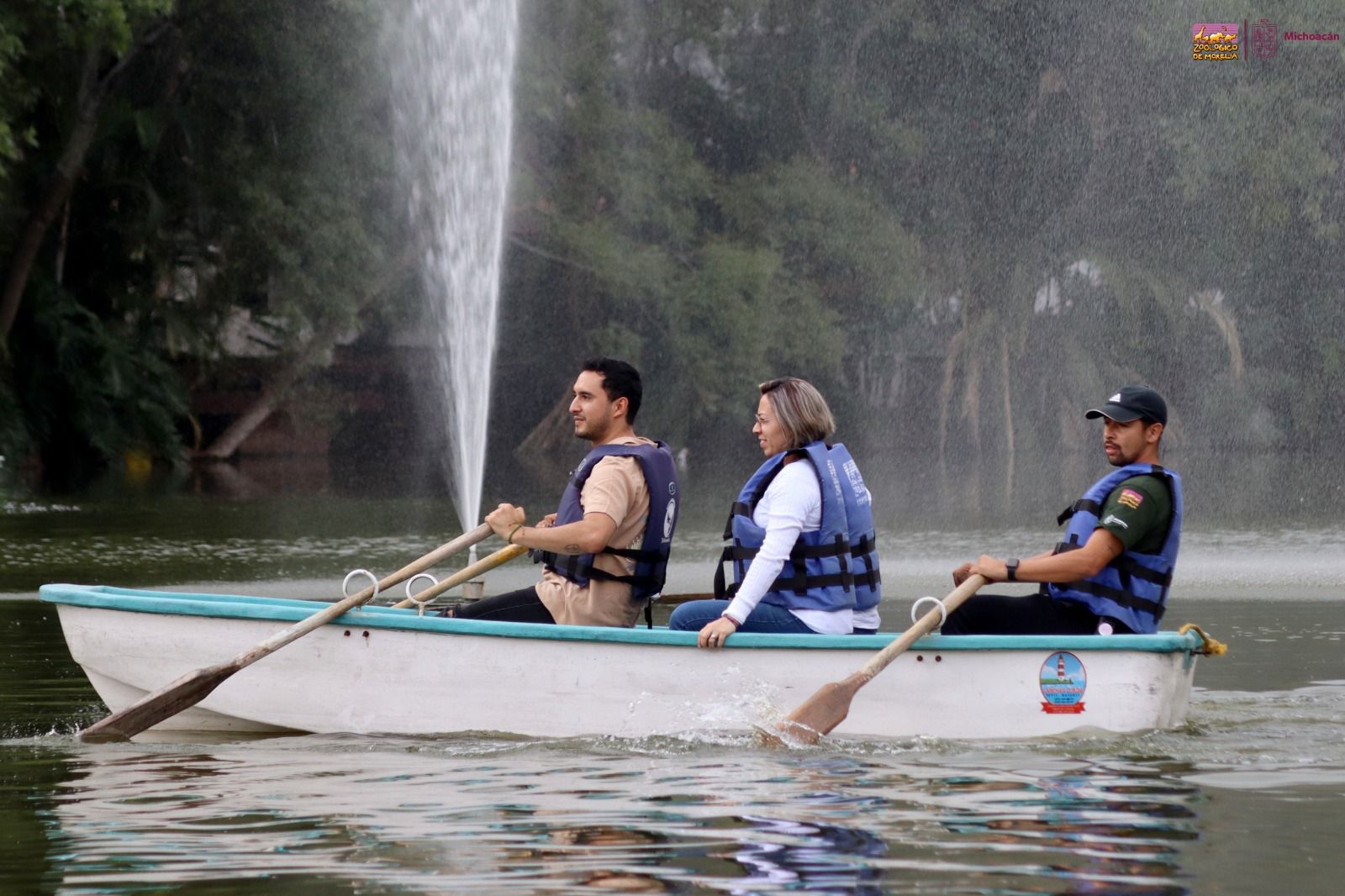 Aventúrate a navegar en el lago del ZooMorelia.