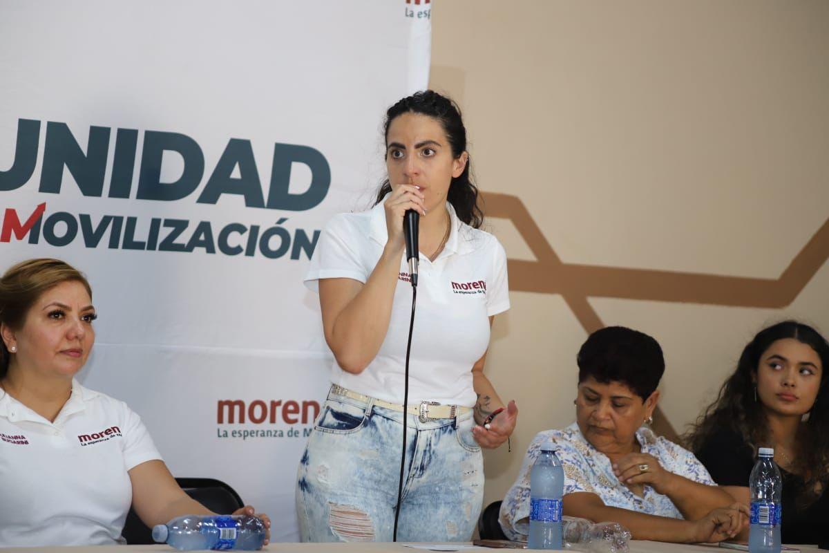 En Morena, nuestro compromiso es claro, luchamos por la igualdad: Giulianna Bugarini.