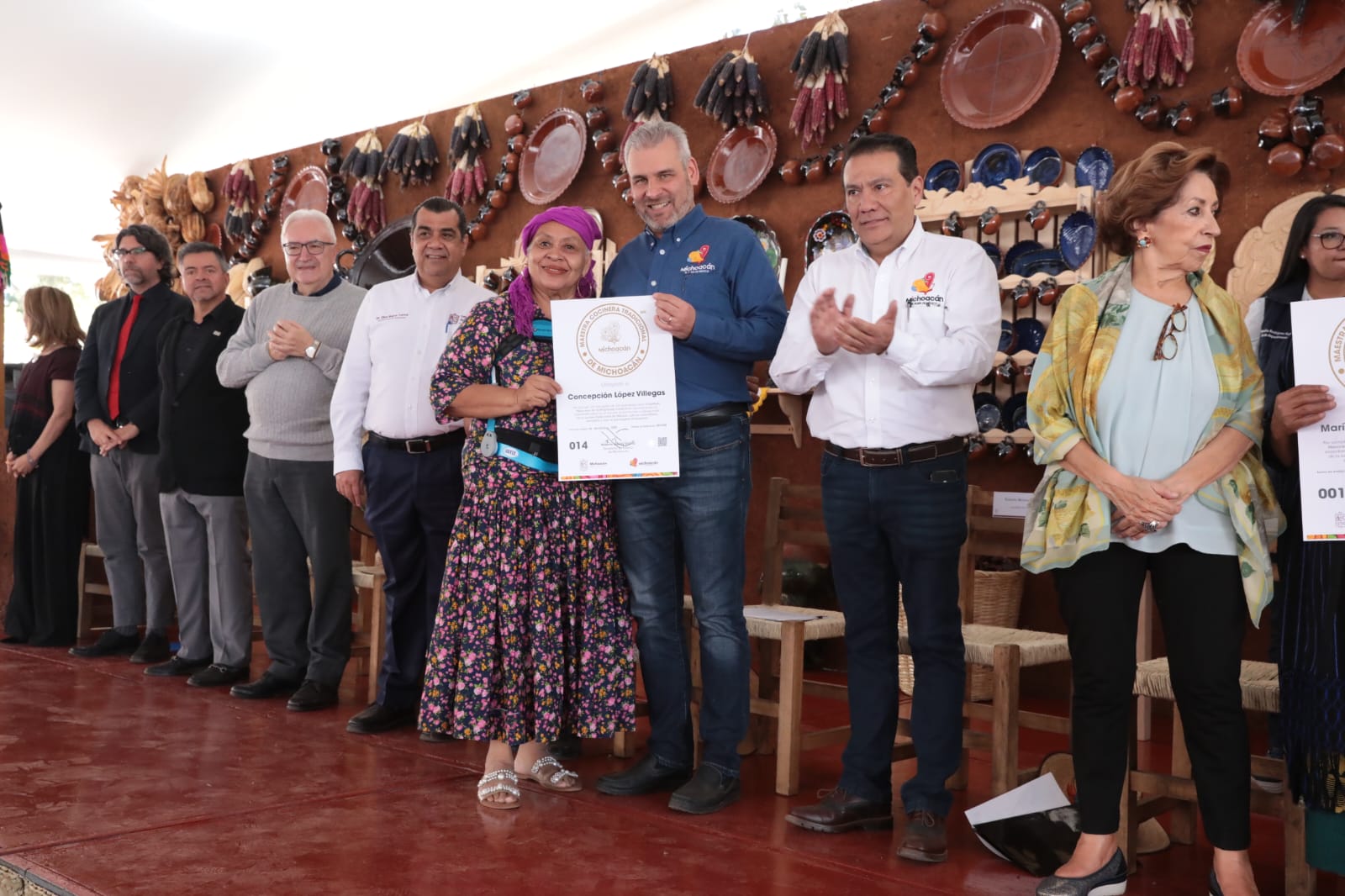 Inaugura Bedolla 18 Encuentro de Cocineras Tradicionales.