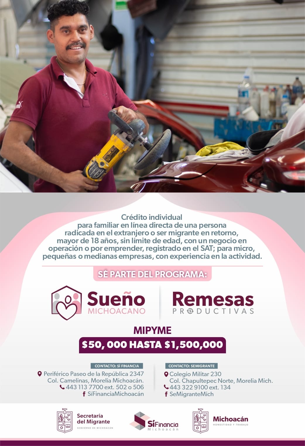 Así pueden acceder a créditos familias migrantes para impulsar negocios.