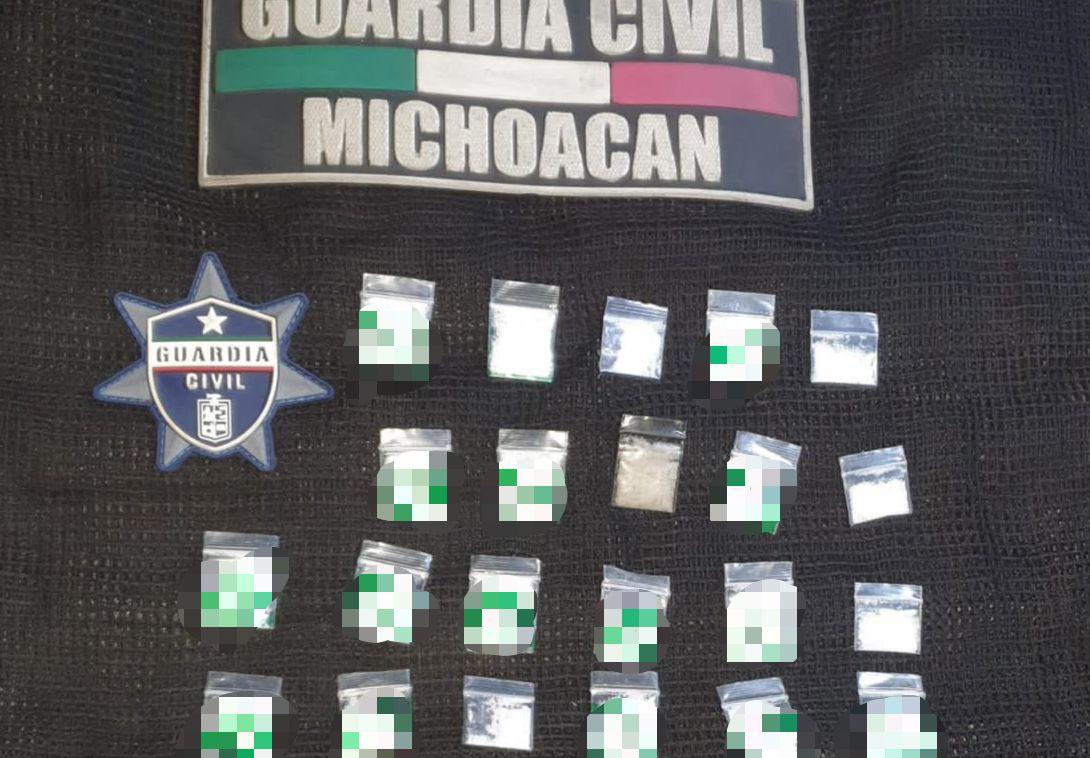 SSP detiene a 6 personas y decomisa 26 envoltorios con drogas, en varios hechos.