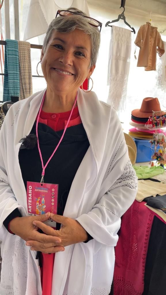 Luzma, la artesana michoacana que borda recuerdos, tradición y cultura