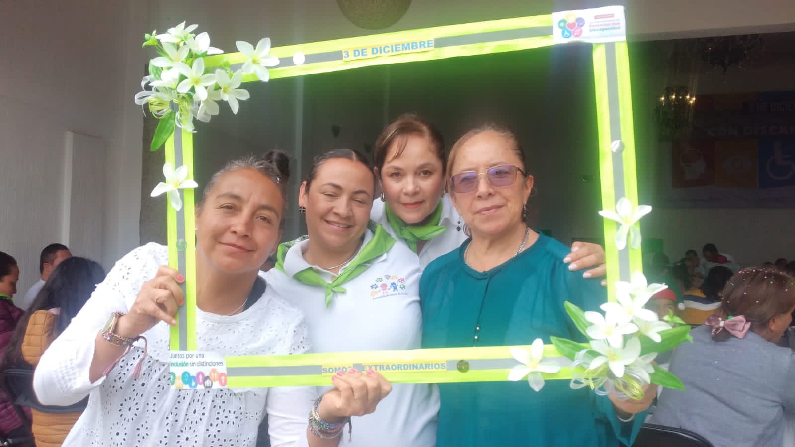 Regidora Maricela del Carmen Bernal encabeza conmemoración del Día Internacional de las Personas con Discapacidad