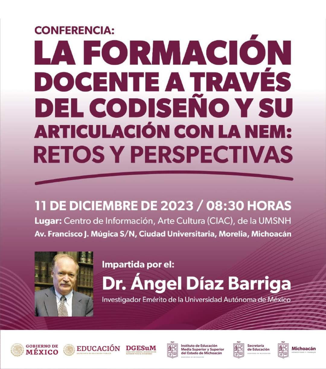 Invita SEE a conferencia sobre Formación Docente y la NEM.