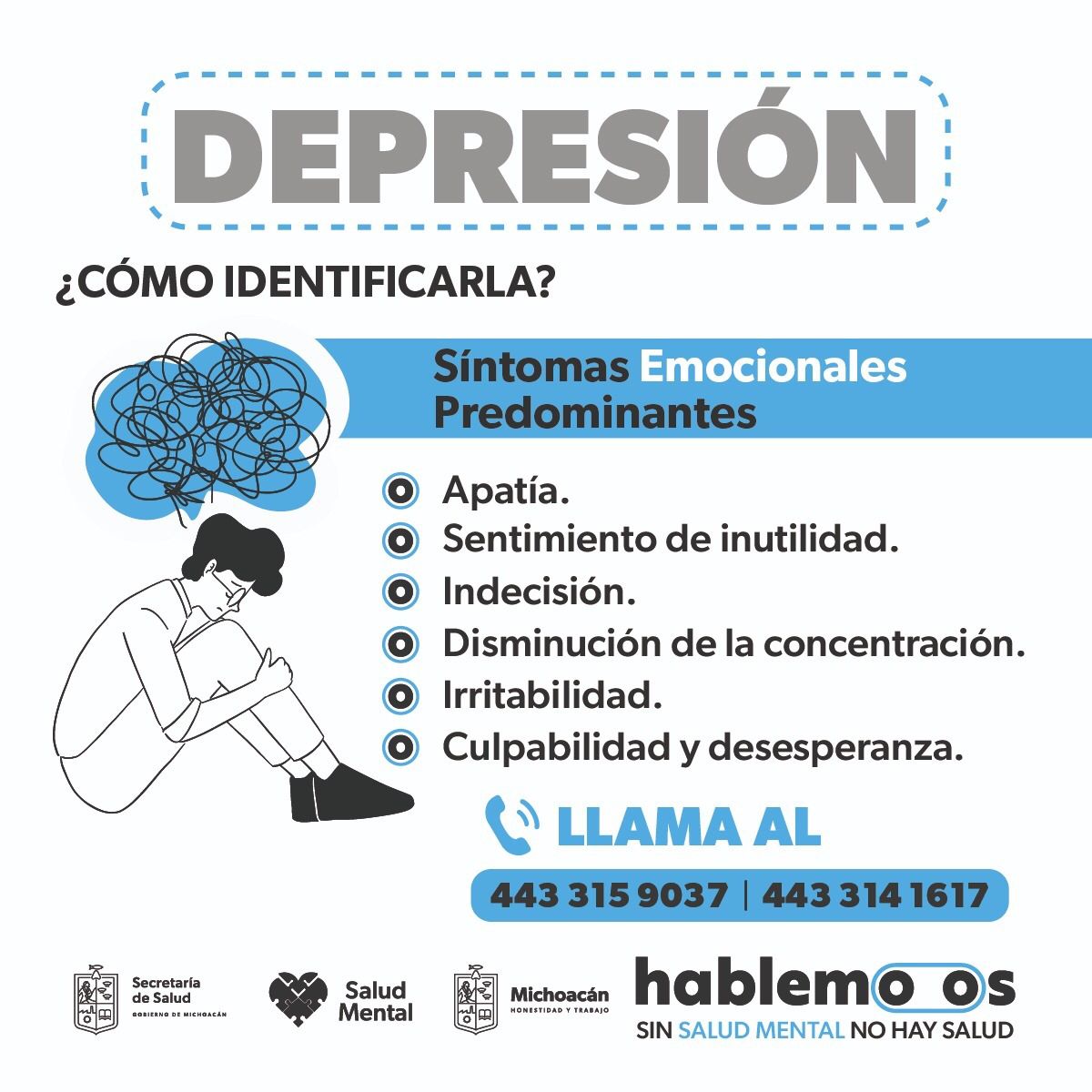 Así se siente la depresión invernal; conoce cómo cuidar tu salud mental esta temporada.