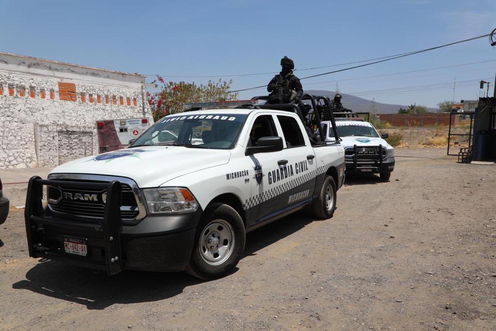 Guardia Civil localiza a víctima de secuestro virtual en Zinapécuaro.