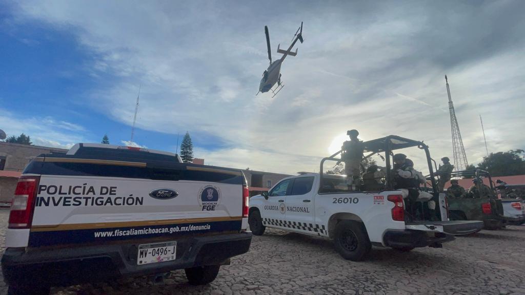 Participa FGE en operativo interinstitucional «Blindaje Morelia»