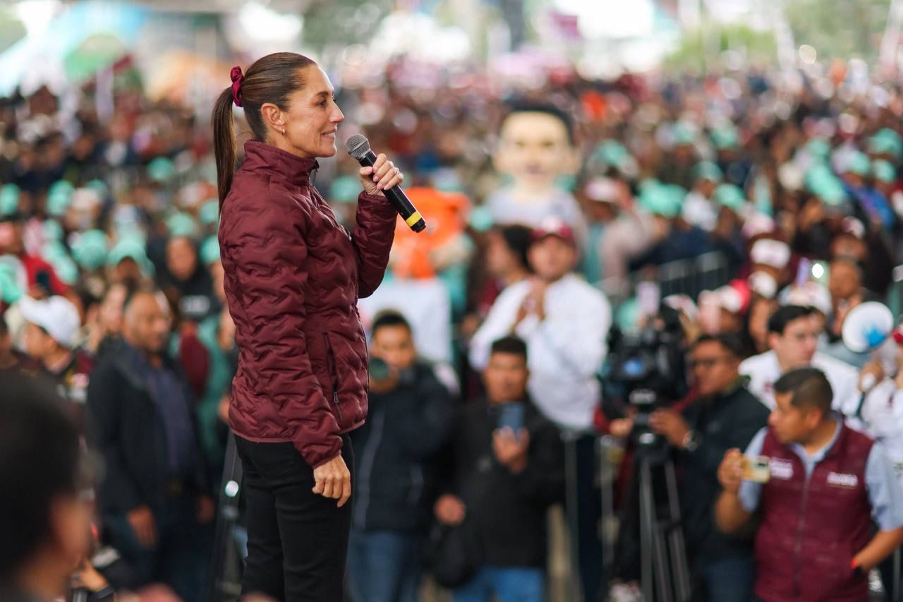 Claudia Sheinbaum se reunió con más de 800 mil personas durante su precampaña rumbo a la Presidencia de la República