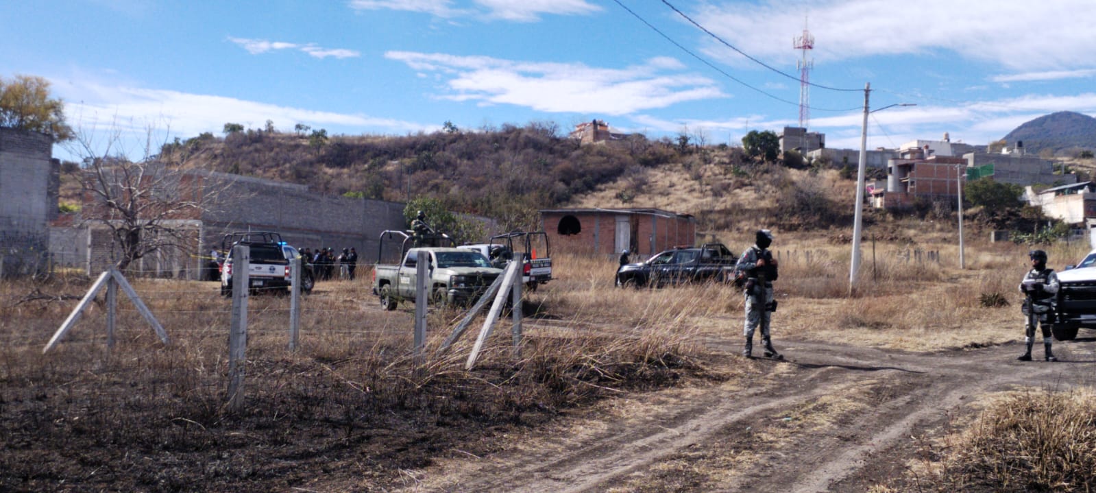 Localizan a un hombre muerto, a quien se le apreciaron heridas de proyectil de arma de fuego