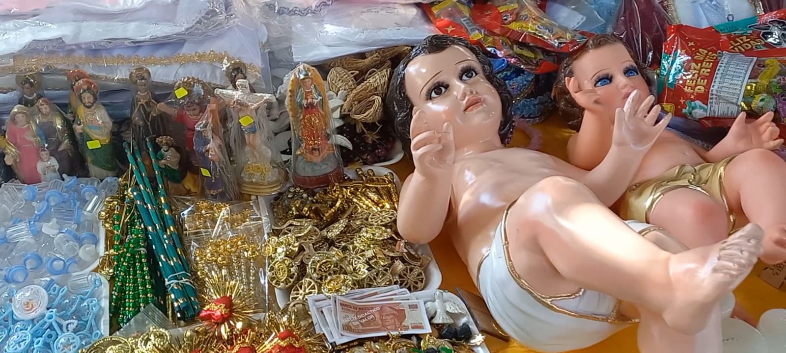 Aun y con el aumento de insumos, vendedores de temporada de niños Dios, confían en buenas ventas