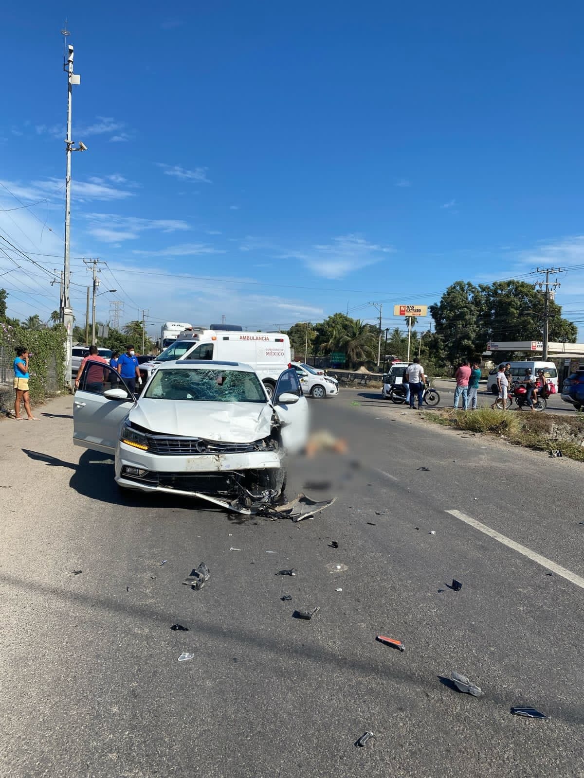 El conductor de una motocicleta murió al ser atropellado por un automovilista