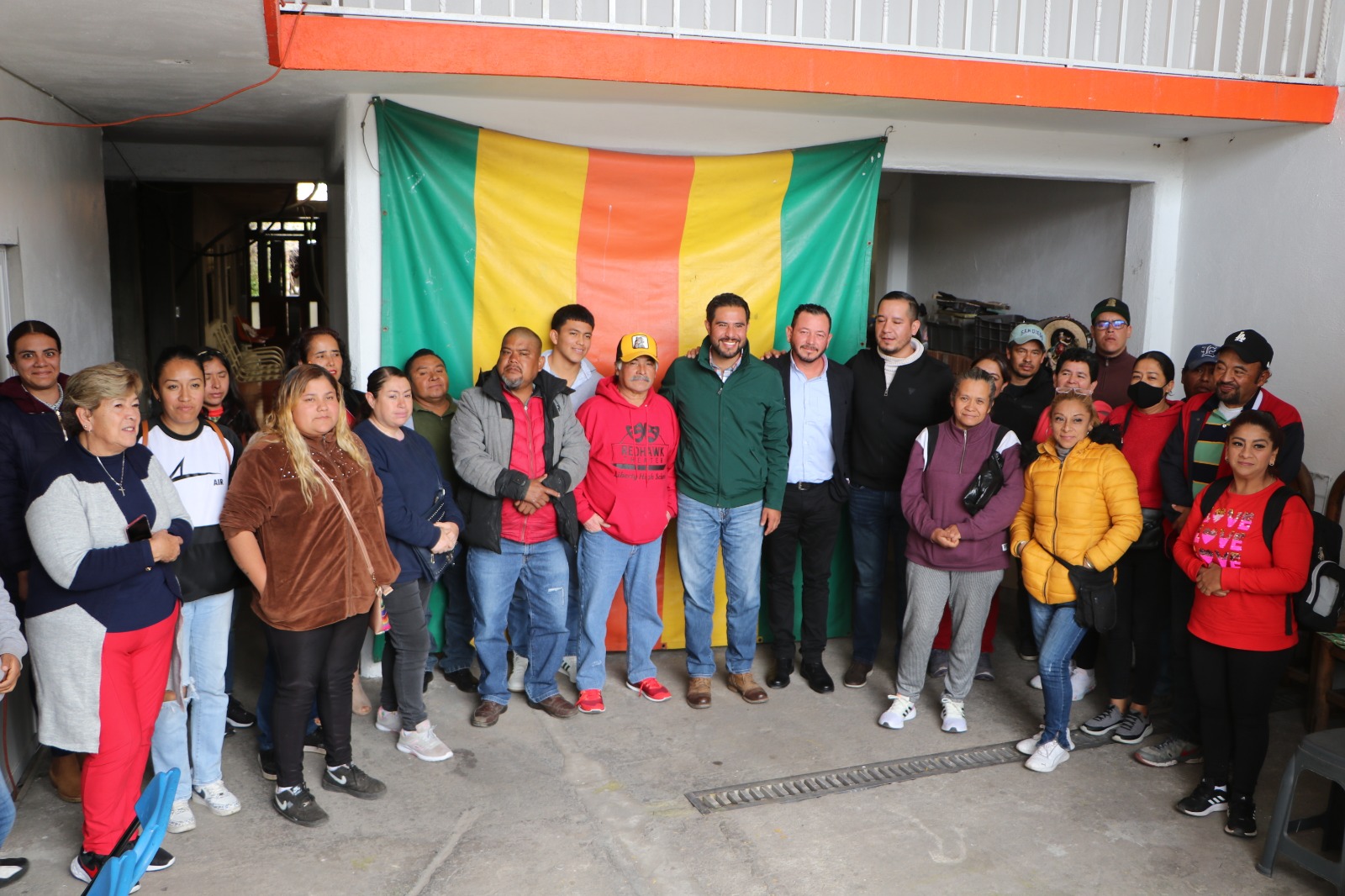 ​Funcionarios Municipales, se reúnen con la Unión de Comerciantes Benito Juárez