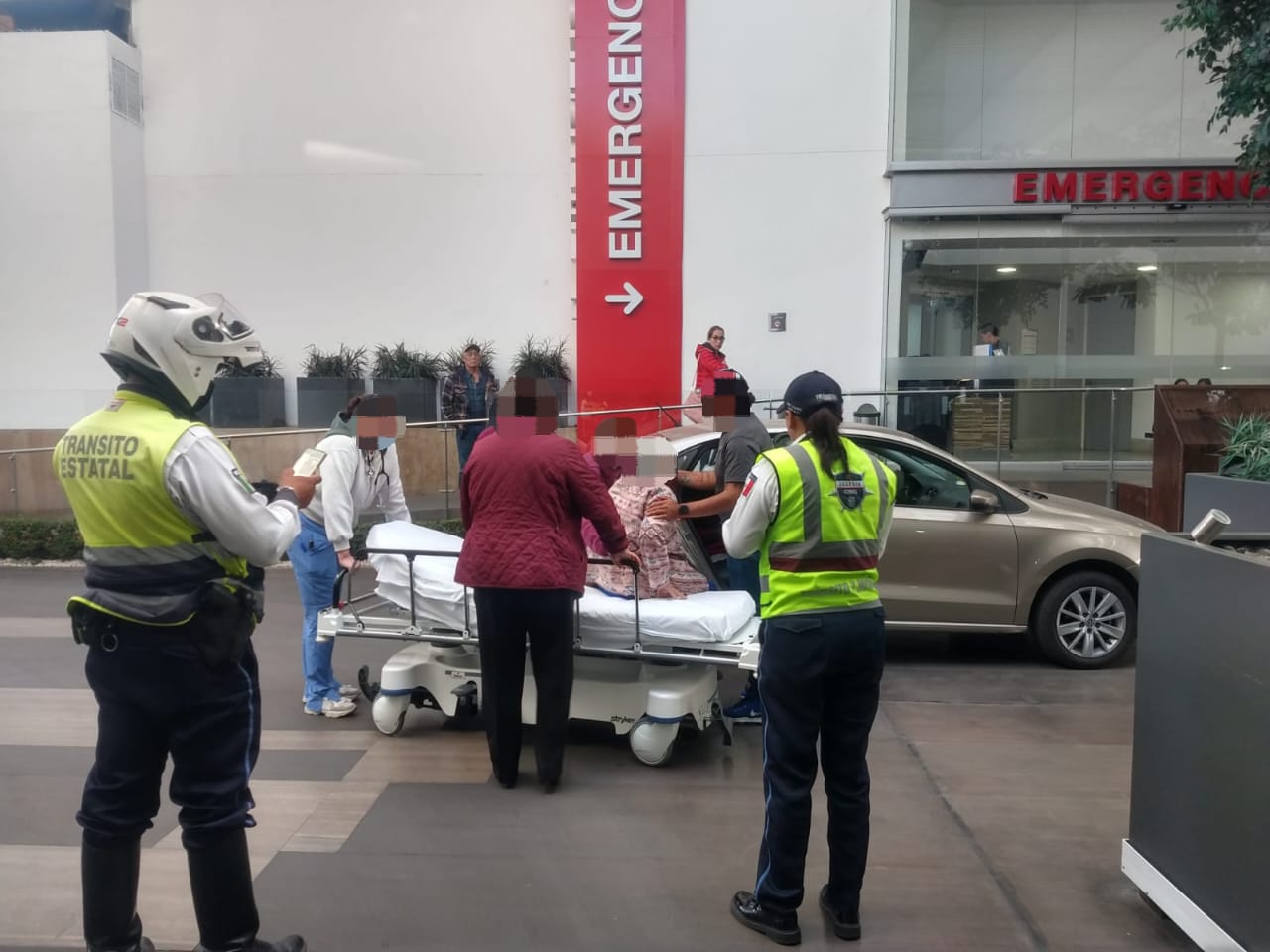 Agentes viales de la SSP, comprometidos con el bienestar de la población.