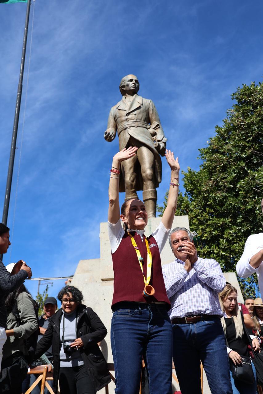 “La presencia de Claudia Sheinbaum nos honra a todo Michoacán”: Raúl Morón.