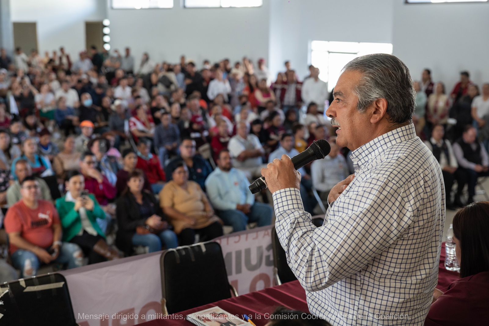 Augura Morón triunfo de Morena y aliados en todo el territorio michoacano