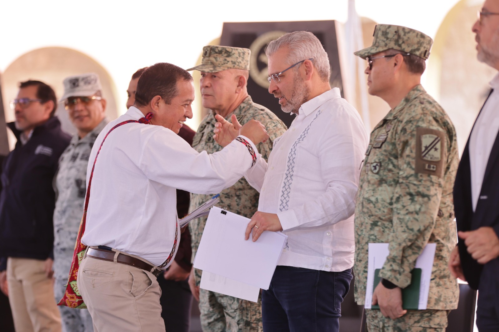 Con Fortapaz este año se construye cuartel de Guardia Civil en la Meseta Purépecha: Bedolla.