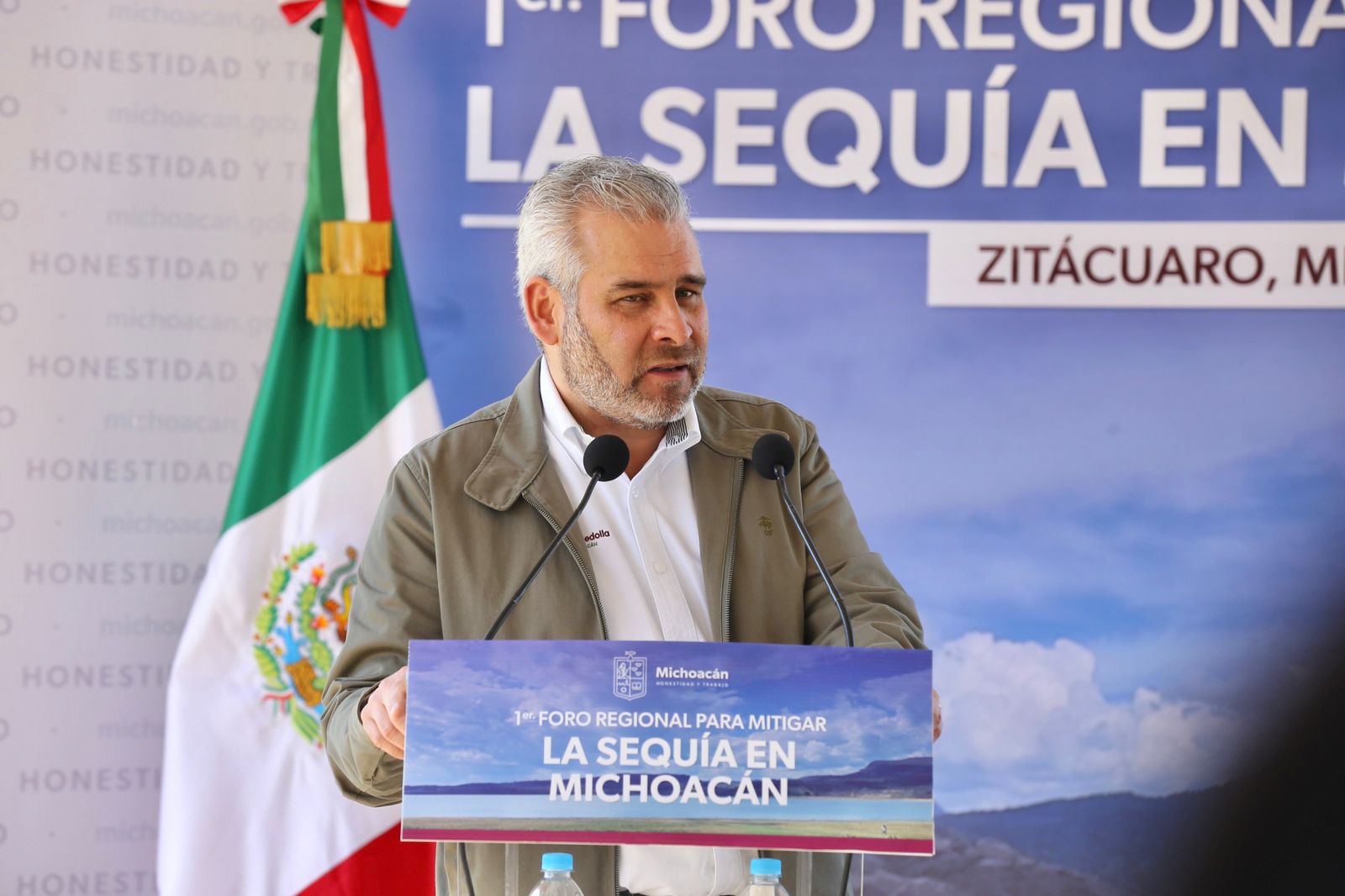 Contra sequía, invertimos 500 mdp en acciones contundentes en Michoacán: Bedolla.