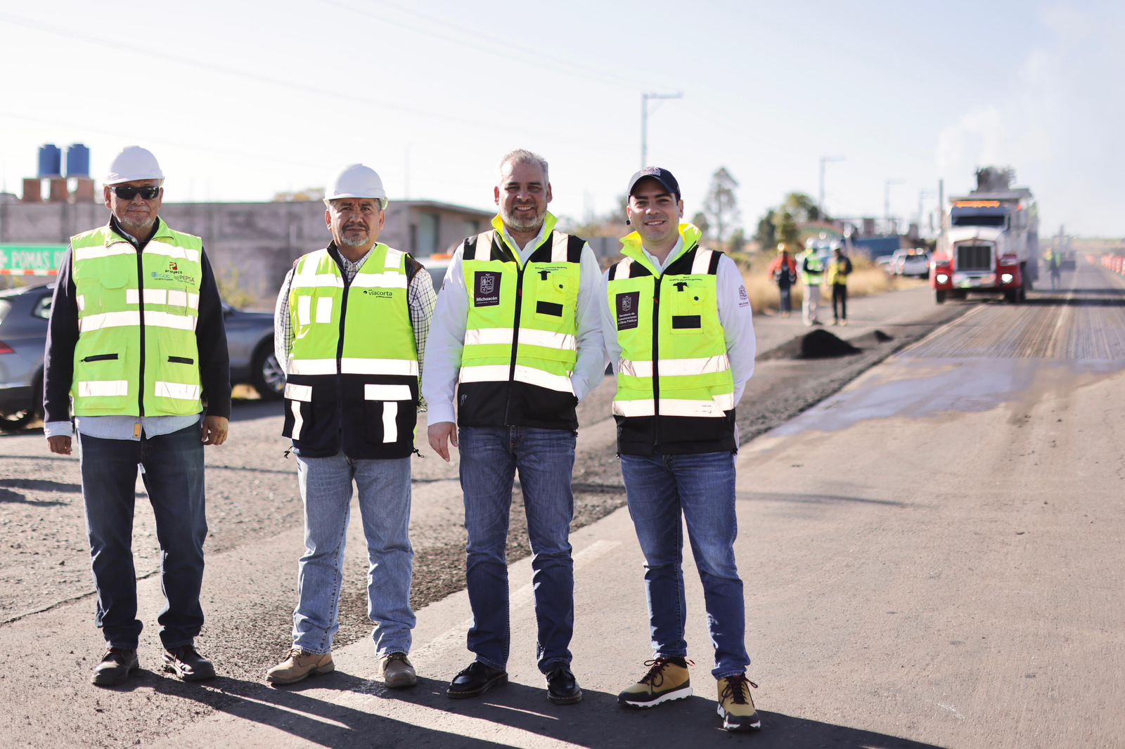 Inicia construcción de autopista Maravatío-Zitácuaro; obra que fortalece al Oriente: Bedolla.