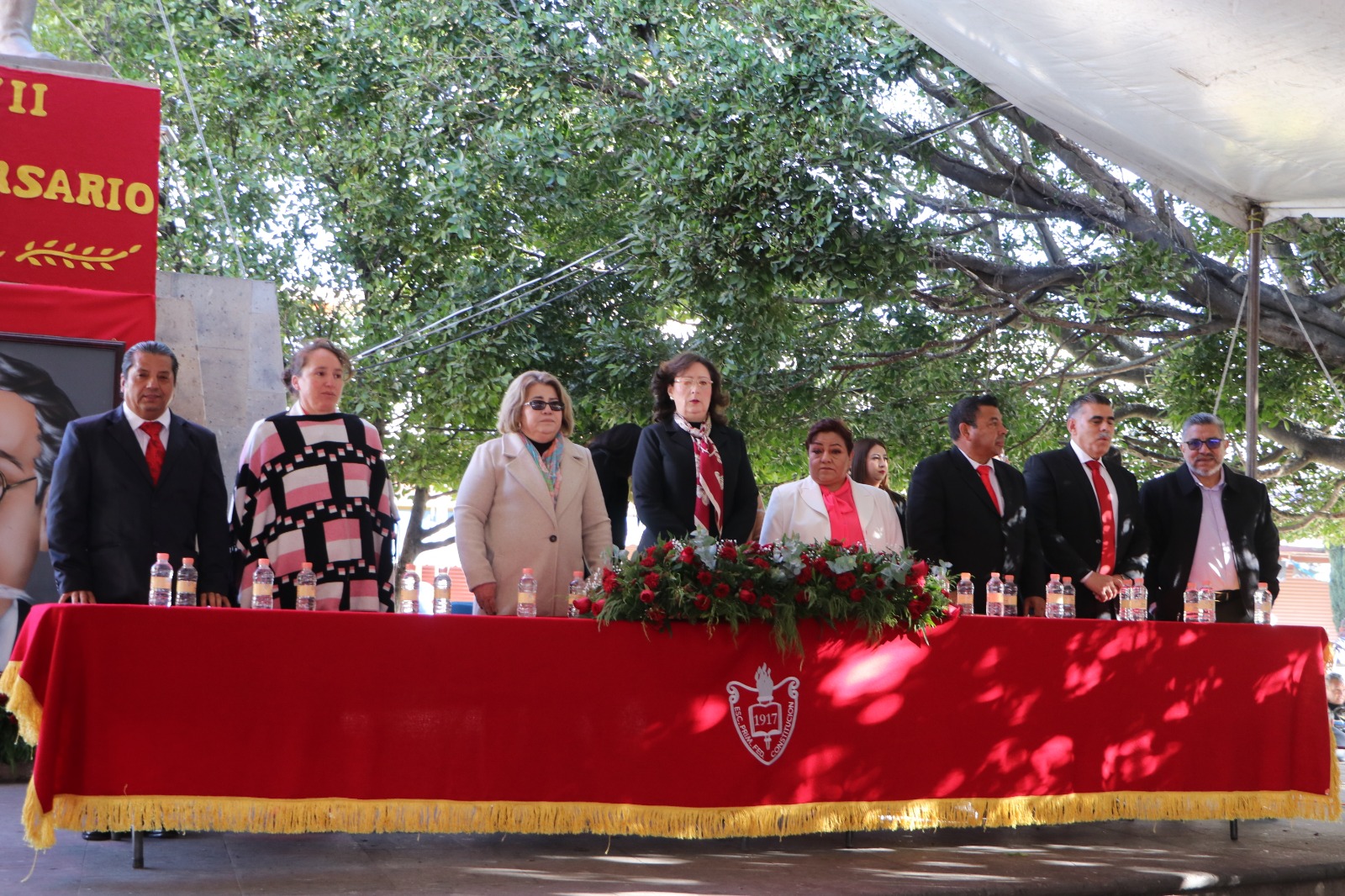 Carolina Pérez presidió acto conmemorativo del CVII Aniversario de la Constitución de 1917