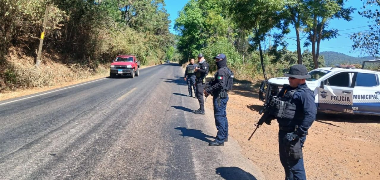 Guardia Civil implementa puestos de revisión vehicular intermunicipal