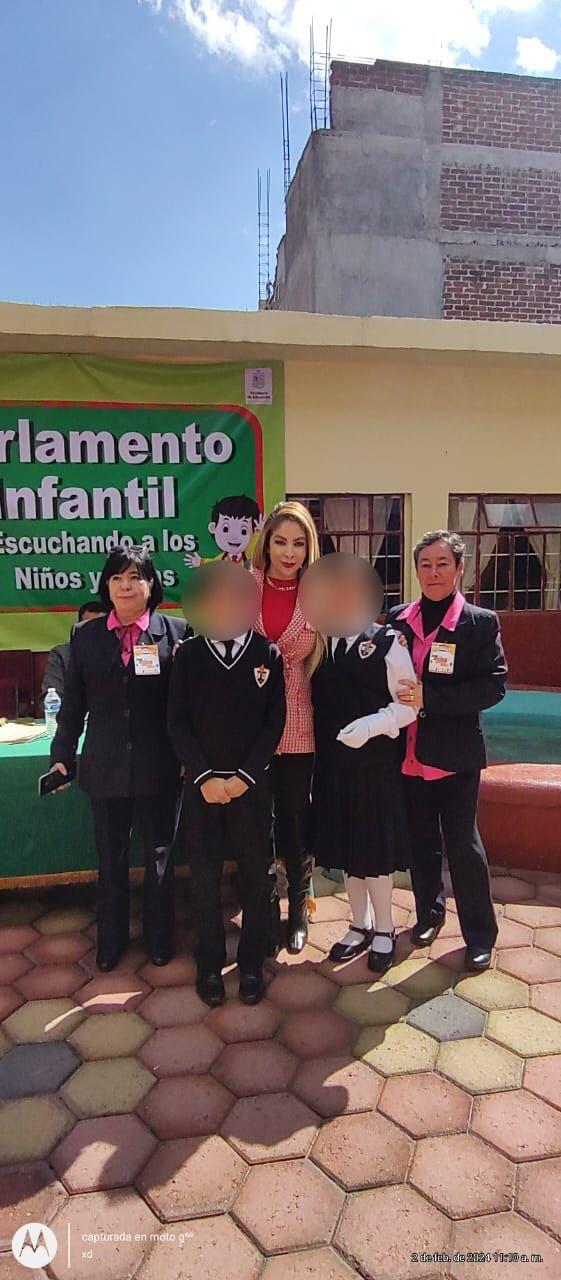 Destaca Belinda Hurtado Parlamento Infantil en Ciudad Hidalgo