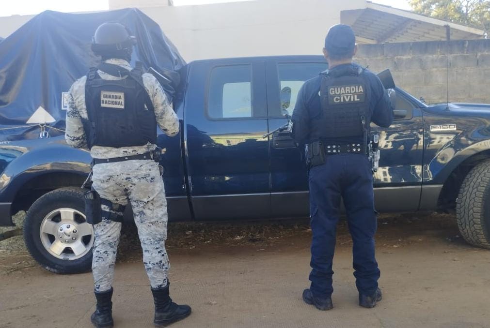 GC asegura a ocho personas, droga, vehículos robados y localiza a víctima de secuestro virtual