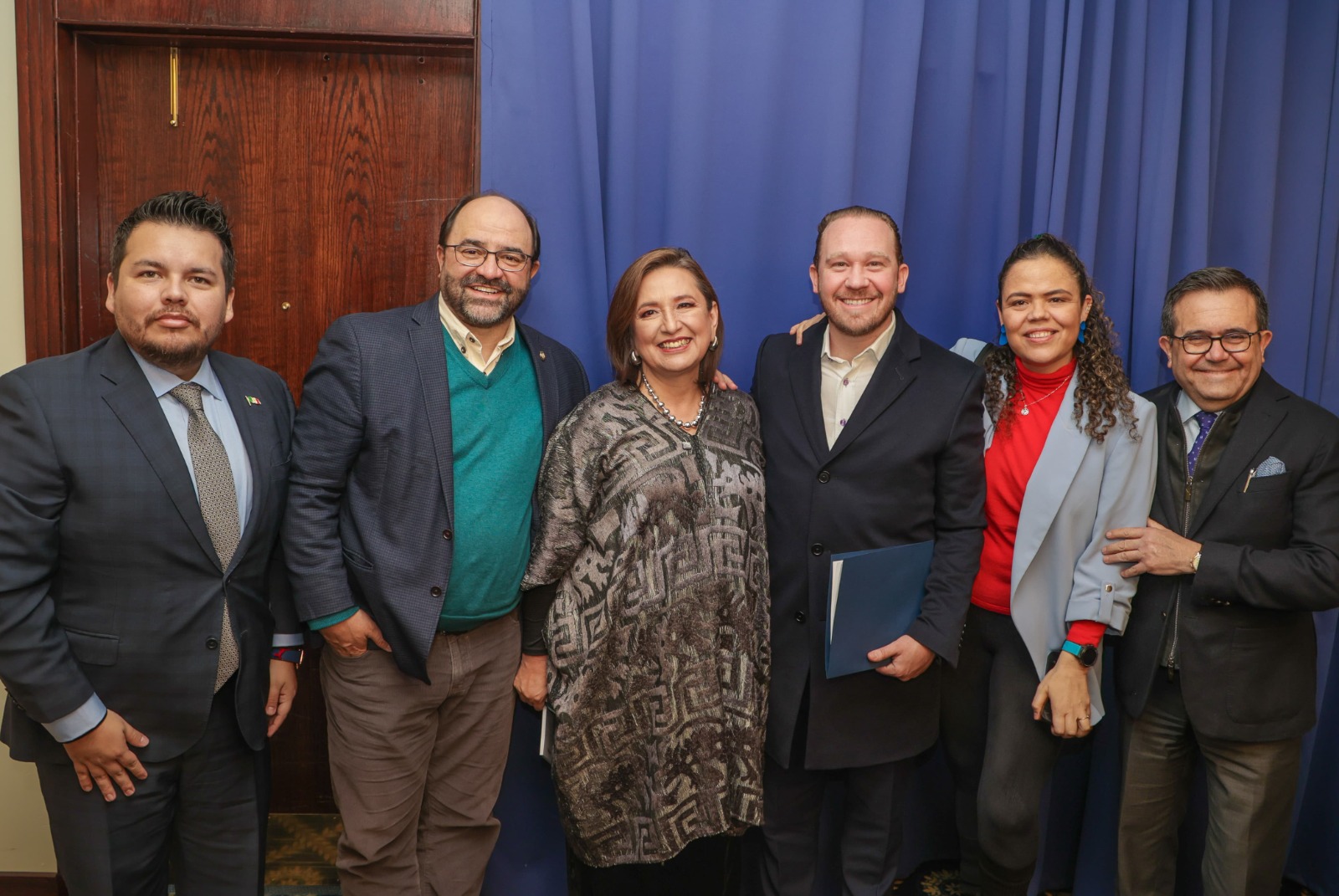 Cierra Xóchitl Gálvez productiva gira por Estados Unidos