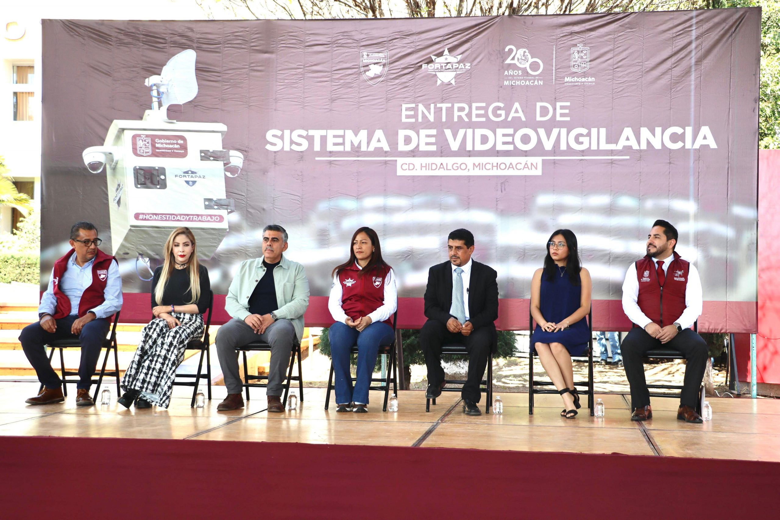 SESESP entrega cámaras de videovigilancia al Tec de Ciudad Hidalgo